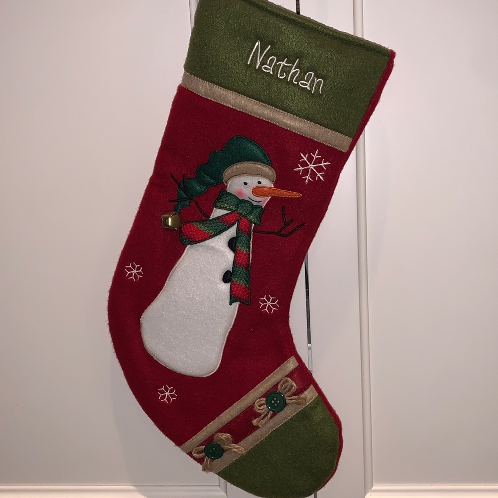 Personalized Christmas Stocking for NATHAN